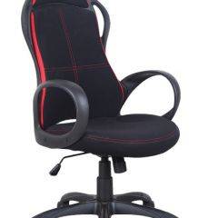 Кресло офисное BRABIX PREMIUM "Force EX-516" (ткань черное/вставки красные) 531571 в Верхней Салде - verhnyaya-salda.mebel24.online | фото 2