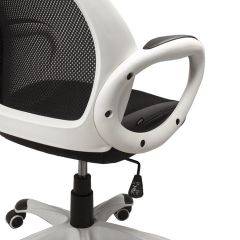 Кресло офисное BRABIX PREMIUM "Genesis EX-517" (белый/черный) 531573 в Верхней Салде - verhnyaya-salda.mebel24.online | фото 5