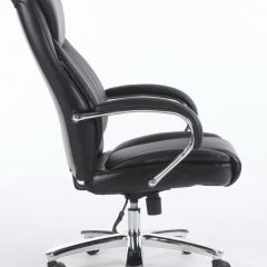 Кресло офисное BRABIX PREMIUM "Advance EX-575" (хром, экокожа, черное) 531825 в Верхней Салде - verhnyaya-salda.mebel24.online | фото 3