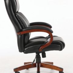 Кресло офисное BRABIX PREMIUM "Magnum EX-701" (дерево, рециклированная кожа, черное) 531827 в Верхней Салде - verhnyaya-salda.mebel24.online | фото 3