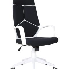 Кресло офисное BRABIX PREMIUM "Prime EX-515" (пластик белый, ткань, черное) 531812 в Верхней Салде - verhnyaya-salda.mebel24.online | фото