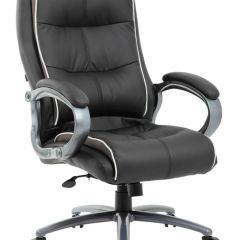 Кресло офисное BRABIX PREMIUM "Strong HD-009" (экокожа черная, ткань серая) 531945 в Верхней Салде - verhnyaya-salda.mebel24.online | фото