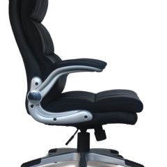 Кресло офисное BRABIX "Fregat EX-510" (рециклированная кожа, черное) 530863 в Верхней Салде - verhnyaya-salda.mebel24.online | фото 3