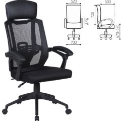 Кресло офисное BRABIX "Nexus ER-401" (черное) 531835 в Верхней Салде - verhnyaya-salda.mebel24.online | фото 2