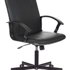 Кресло офисное BRABIX "Simple EX-521" (экокожа, черное) 532103 в Верхней Салде - verhnyaya-salda.mebel24.online | фото 1