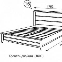 Кровать 1600 с ПМ София 15 в Верхней Салде - verhnyaya-salda.mebel24.online | фото 3