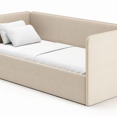 Кровать-диван Leonardo 160*70 (Бежевый) + боковина в Верхней Салде - verhnyaya-salda.mebel24.online | фото 1
