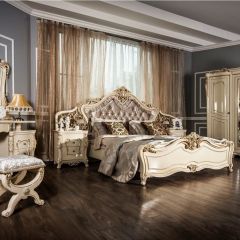 Кровать 1800 Джоконда (крем) в Верхней Салде - verhnyaya-salda.mebel24.online | фото 7