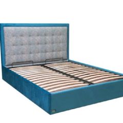 Кровать Люкс 1400 с ПМ (ткань 1 кат) в Верхней Салде - verhnyaya-salda.mebel24.online | фото 2