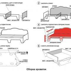 Кровать Фея 1600 с двумя ящиками в Верхней Салде - verhnyaya-salda.mebel24.online | фото 21