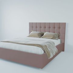Кровать Венеция с ПМ 900 (велюр темно-серый) в Верхней Салде - verhnyaya-salda.mebel24.online | фото 2