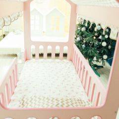 Кровать-домик без ящика 800*1600 (Розовый) в Верхней Салде - verhnyaya-salda.mebel24.online | фото 3