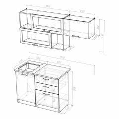 Кухонный гарнитур Инна экстра 1700 в Верхней Салде - verhnyaya-salda.mebel24.online | фото 4