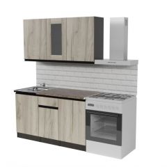 Кухонный гарнитур Равенна медиум 1400 мм в Верхней Салде - verhnyaya-salda.mebel24.online | фото 3
