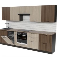 Кухонный гарнитур Яшма 3000 мм в Верхней Салде - verhnyaya-salda.mebel24.online | фото 4