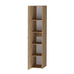 Квадро П-1 Пенал 1дв (ЛДСП дуб крафт золотой) в Верхней Салде - verhnyaya-salda.mebel24.online | фото 2