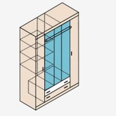 НИКА Н13 Шкаф для одежды в Верхней Салде - verhnyaya-salda.mebel24.online | фото 5