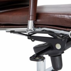 Офисное кресло для руководителей DOBRIN ARNOLD LMR-103F коричневый в Верхней Салде - verhnyaya-salda.mebel24.online | фото 6