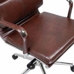 Офисное кресло для руководителей DOBRIN ARNOLD LMR-103F коричневый в Верхней Салде - verhnyaya-salda.mebel24.online | фото 9