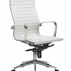 Офисное кресло для руководителей DOBRIN CLARK LMR-101F белый в Верхней Салде - verhnyaya-salda.mebel24.online | фото 1