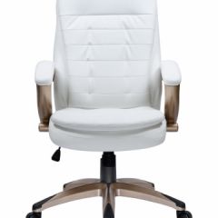 Офисное кресло для руководителей DOBRIN DONALD LMR-106B белый в Верхней Салде - verhnyaya-salda.mebel24.online | фото 1