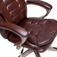 Офисное кресло для руководителей DOBRIN DONALD LMR-106B коричневый в Верхней Салде - verhnyaya-salda.mebel24.online | фото 7