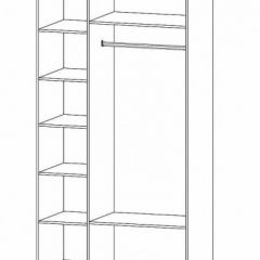 ГАММА Шкаф 3-х створчатый в Верхней Салде - verhnyaya-salda.mebel24.online | фото 2