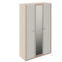 Шкаф 3 двери Глэдис М23 (ЯШС/Белый) в Верхней Салде - verhnyaya-salda.mebel24.online | фото