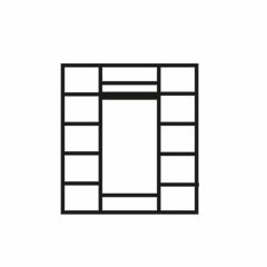 Шкаф 4-х дверный (2 зеркала) для платья и белья Венеция дуб седан (ВНШ1/4) в Верхней Салде - verhnyaya-salda.mebel24.online | фото 2