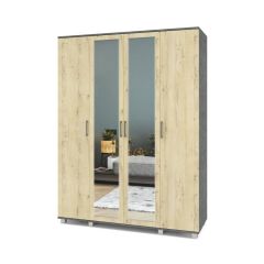 ЕВА Шкаф 4-х дверный Е41 в Верхней Салде - verhnyaya-salda.mebel24.online | фото 7