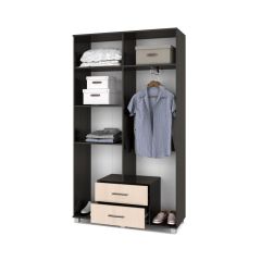 КАРИНА Шкаф 4-х дверный К43 в Верхней Салде - verhnyaya-salda.mebel24.online | фото 4