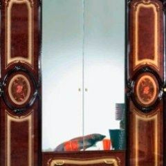 Шкаф 4-х дверный с зеркалами (01.144) Роза (могано) в Верхней Салде - verhnyaya-salda.mebel24.online | фото