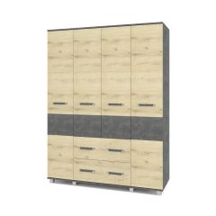 ВИОРА Шкаф 4-х дверный В43 в Верхней Салде - verhnyaya-salda.mebel24.online | фото 5