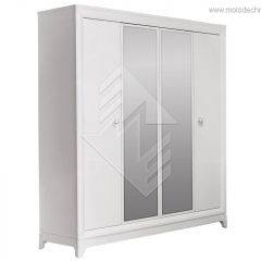 Шкаф для одежды Сабрина (ММ-302-01/04) с зеркалами в Верхней Салде - verhnyaya-salda.mebel24.online | фото 1