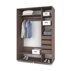 РОЛАНД Шкаф-купе Шимо темный (600*1300) Р631 в Верхней Салде - verhnyaya-salda.mebel24.online | фото 4