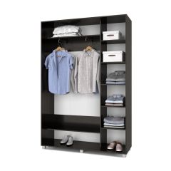 РОЛАНД Шкаф-купе Венге (450*1500) Р451 в Верхней Салде - verhnyaya-salda.mebel24.online | фото 3