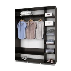 РОЛАНД Шкаф-купе Венге (450*1700) Р471 в Верхней Салде - verhnyaya-salda.mebel24.online | фото 3