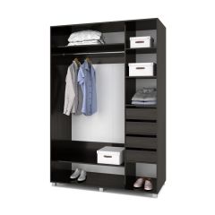 РОЛАНД Шкаф-купе Венге (600*1500) Р651 в Верхней Салде - verhnyaya-salda.mebel24.online | фото 4