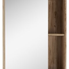 Шкаф-зеркало Craft 60 левый/правый Домино (DCr2203HZ) в Верхней Салде - verhnyaya-salda.mebel24.online | фото 1