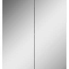 Шкаф-зеркало Норма 50 2 двери АЙСБЕРГ (DA1636HZ) в Верхней Салде - verhnyaya-salda.mebel24.online | фото 4