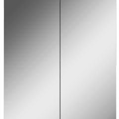 Шкаф-зеркало Норма 60 2 двери АЙСБЕРГ (DA1619HZ) в Верхней Салде - verhnyaya-salda.mebel24.online | фото 4