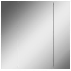 Шкаф-зеркало Норма 70 3 двери АЙСБЕРГ (DA1641HZ) в Верхней Салде - verhnyaya-salda.mebel24.online | фото 4