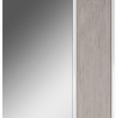 Шкаф-зеркало Uno 60 Дуб серый левый/правый Домино (DU1503HZ) в Верхней Салде - verhnyaya-salda.mebel24.online | фото 5