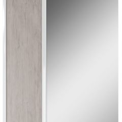Шкаф-зеркало Uno 60 Дуб серый левый/правый Домино (DU1503HZ) в Верхней Салде - verhnyaya-salda.mebel24.online | фото 6