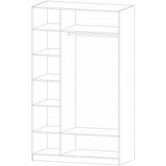 ДИАНА Шкаф 3-х створчатый в Верхней Салде - verhnyaya-salda.mebel24.online | фото 2