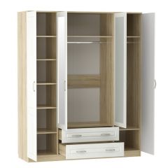 НМ 011.84 Х Шкаф комбинированный "Оливия" в Верхней Салде - verhnyaya-salda.mebel24.online | фото 2