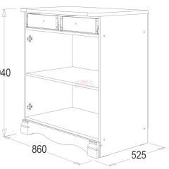 Спальный гарнитур Ольга-1Н (модульная) в Верхней Салде - verhnyaya-salda.mebel24.online | фото 18