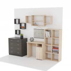 Стеллаж 8 секций (дуб сонома) в Верхней Салде - verhnyaya-salda.mebel24.online | фото 5