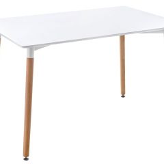 Стол деревянный Table 110 white / wood в Верхней Салде - verhnyaya-salda.mebel24.online | фото