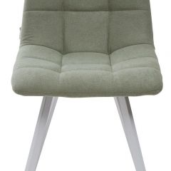 Стул CHILLI SQUARE UF860-11B мятный, ткань/ белый каркас М-City в Верхней Салде - verhnyaya-salda.mebel24.online | фото 3